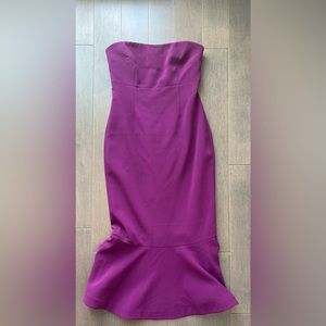 Cinq a sept dress Luna strapless size US 8